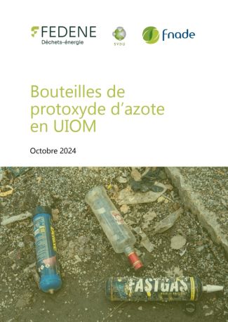 Rapport : Bouteilles de protoxyde d'azote en UIOM, publié en Octobre 2024